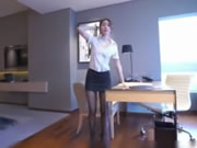 極品身材黑絲OL制服小秘書酒店約拍